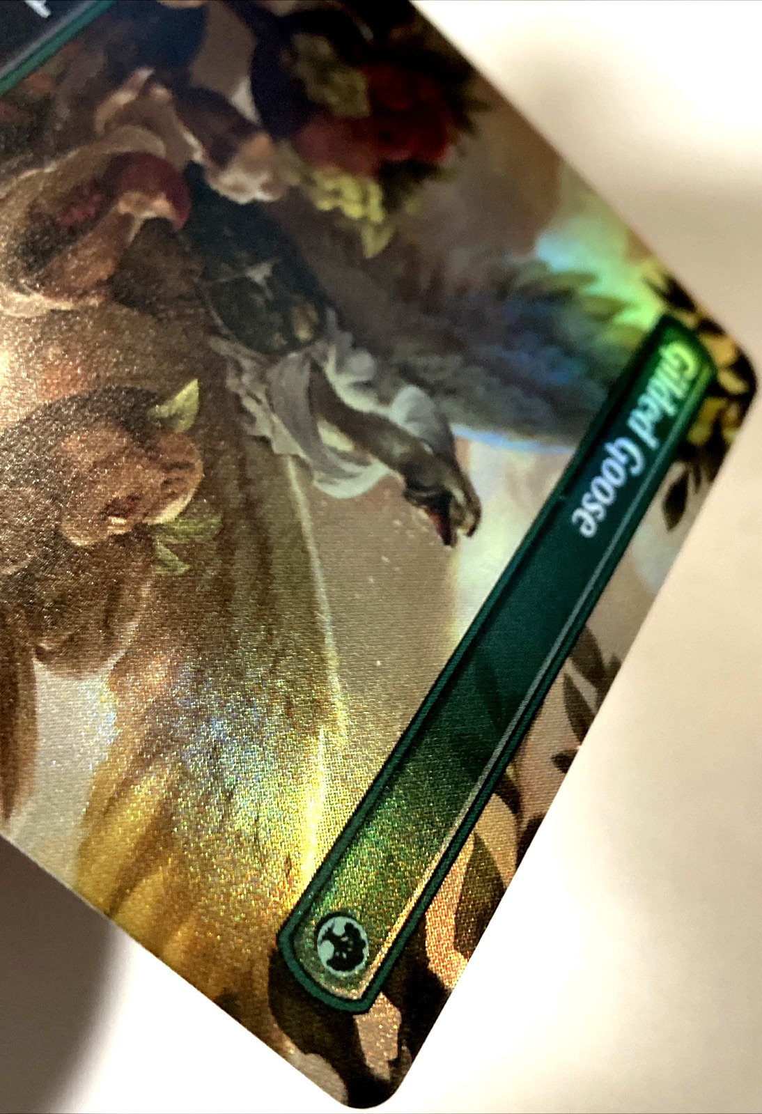 MTG Gilded Goose (Borderless Foil) Commander: Bloomburrow 83 NM