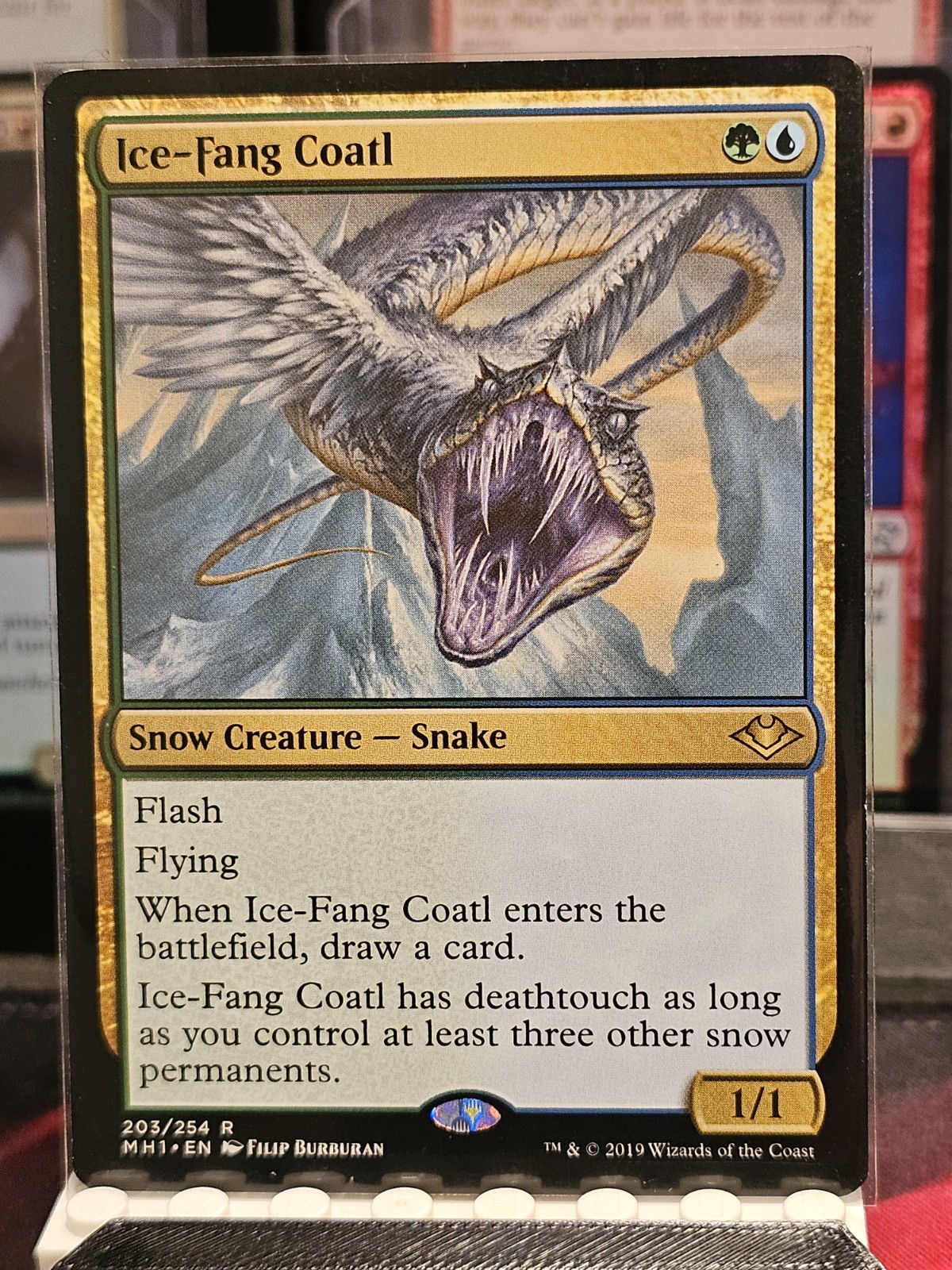 MTG – Ice-Fang Coatl – Modern Horizons – #203 Rare