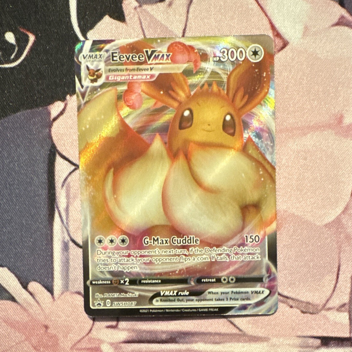 Pokemon TCG Eevee VMAX SWSH087 Sword & Shield Promo Holo English