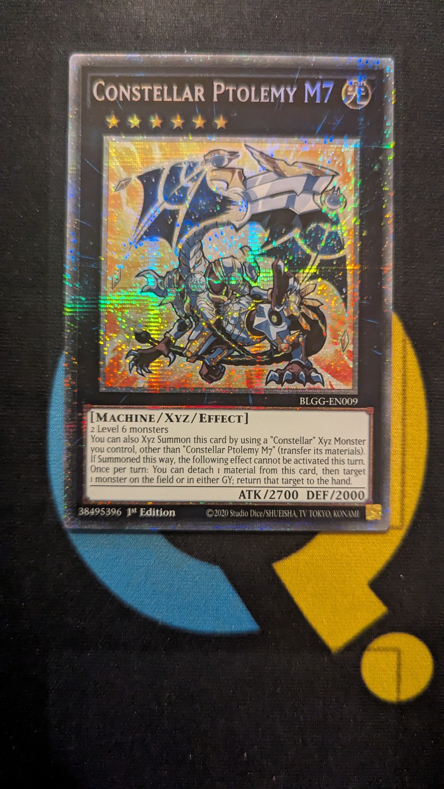BLGG-EN009 Constellar Ptolemy M7 Chibi Art Starlight Rare 1st Ed YuGiOh