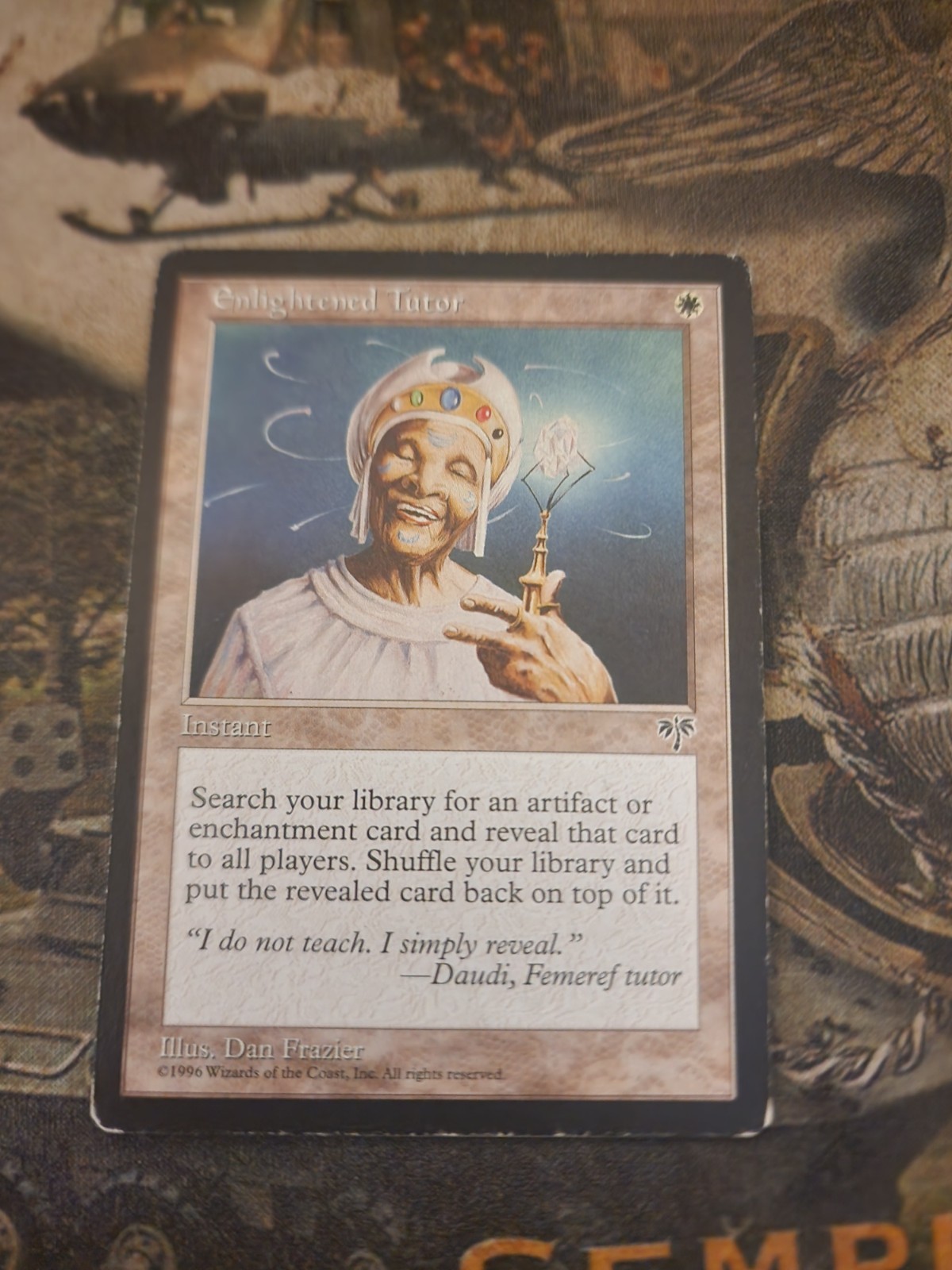 Mirage MTG 1 Enlightened Tutor Magic