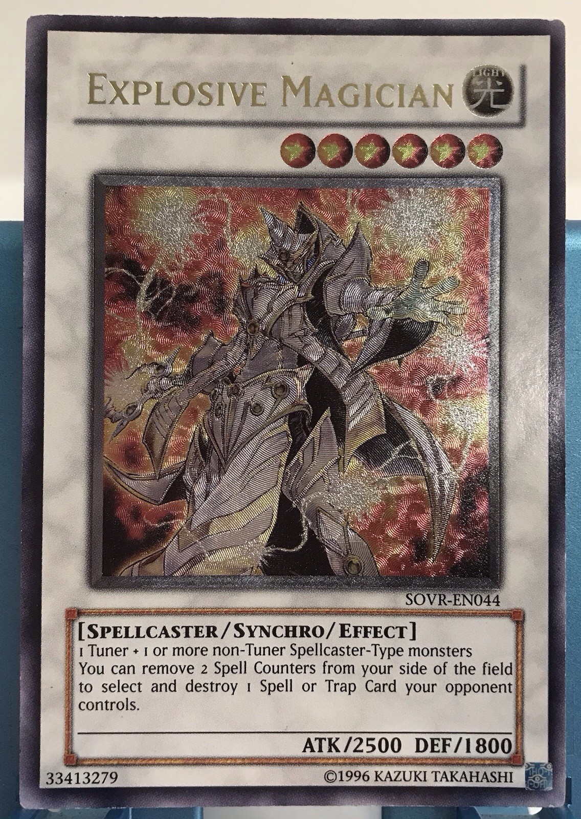 Yu-gi-oh! Explosive Magician SOVR-EN044 Ultimate Rare Unlimited LP Light Play