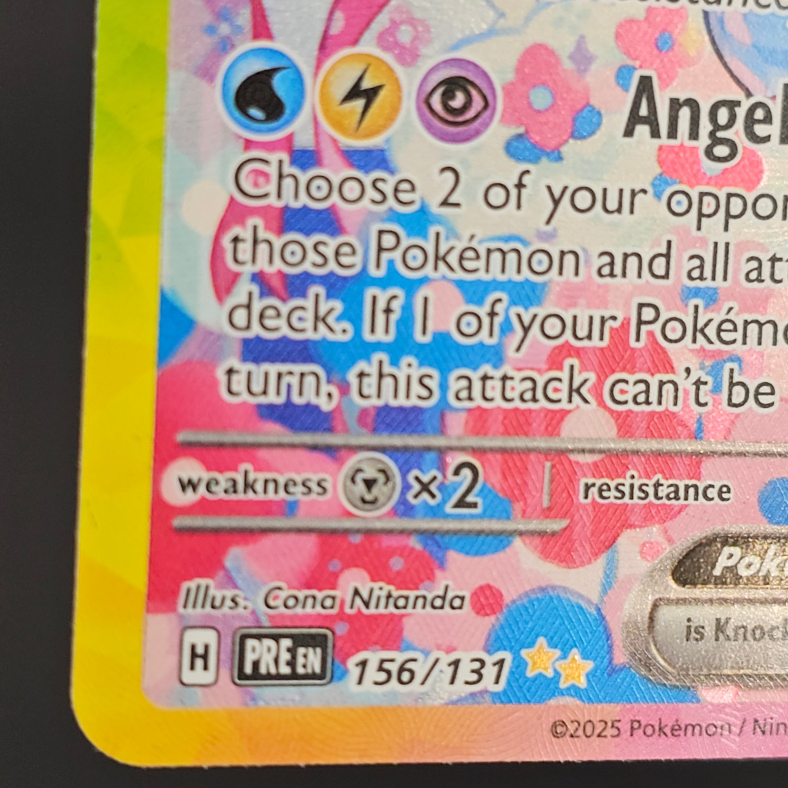 Pokemon TCG Sylveon EX 156/131 Prismatic Evolutions Special Illustration Rare 💠