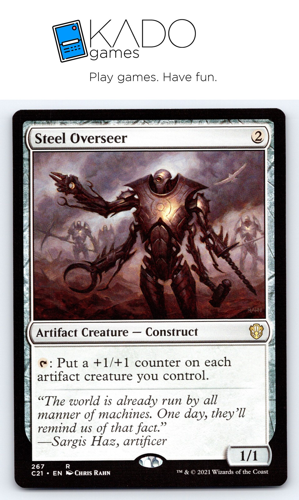 Commander 2021 #267 Steel Overseer
