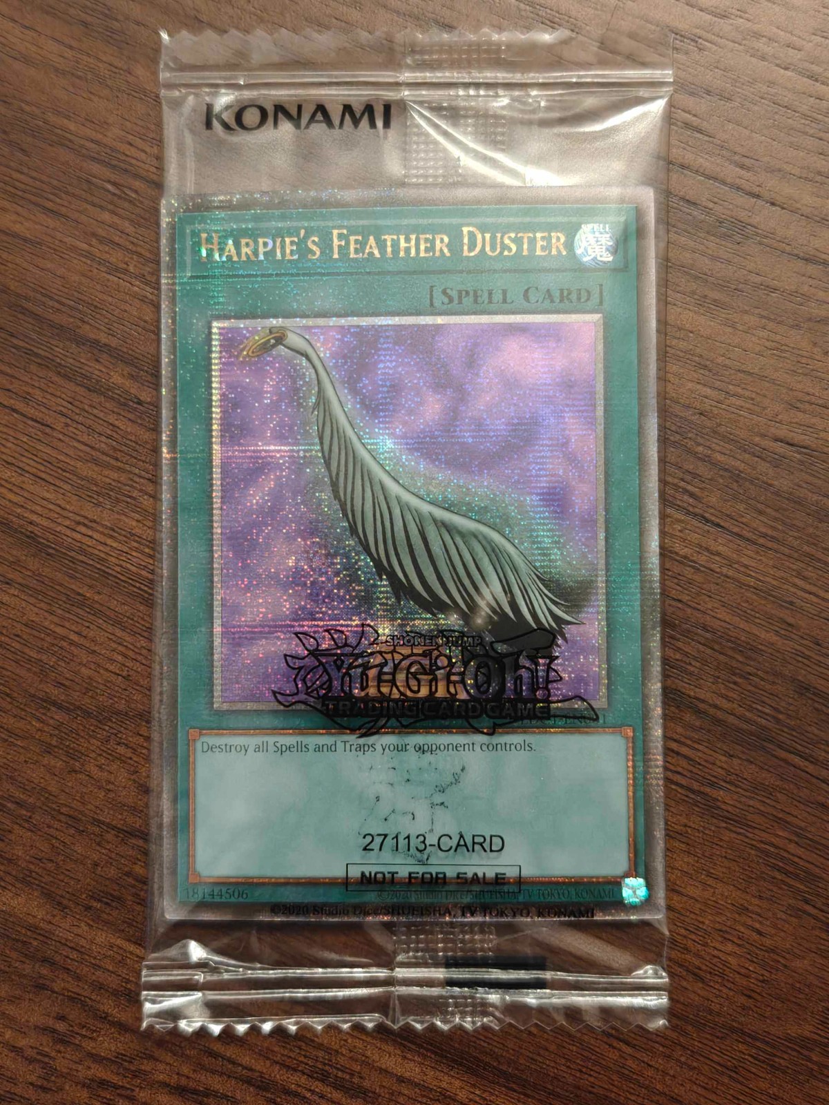 Yugioh Harpies Feather Duster – EDC1 (Sealed)