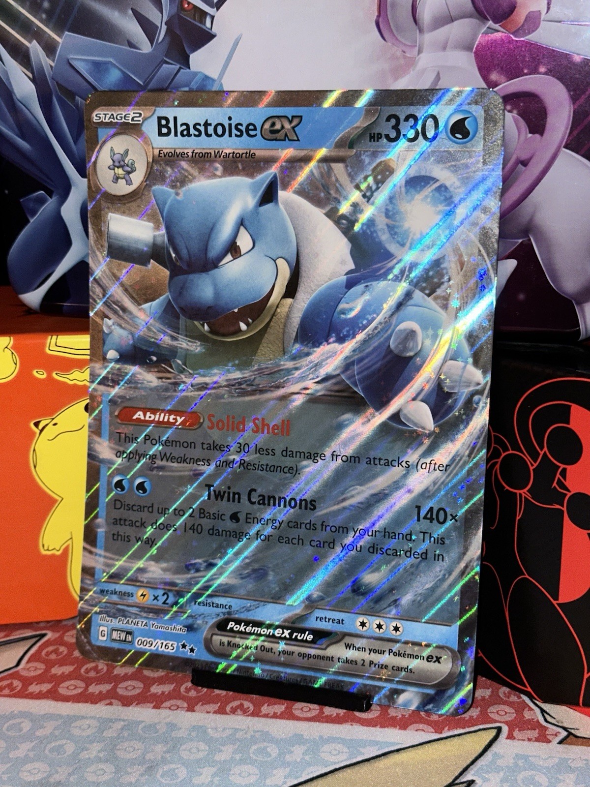 Blastoise ex 009/165 – Jumbo Card – NM