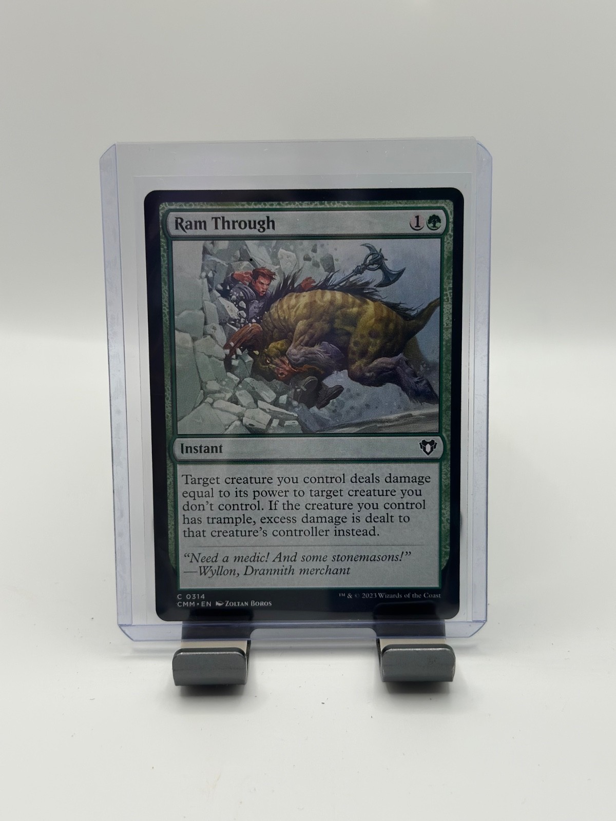 MTG, Ram Through $3 ORDER MIN 314 NM CMM: Commander Masters Regular