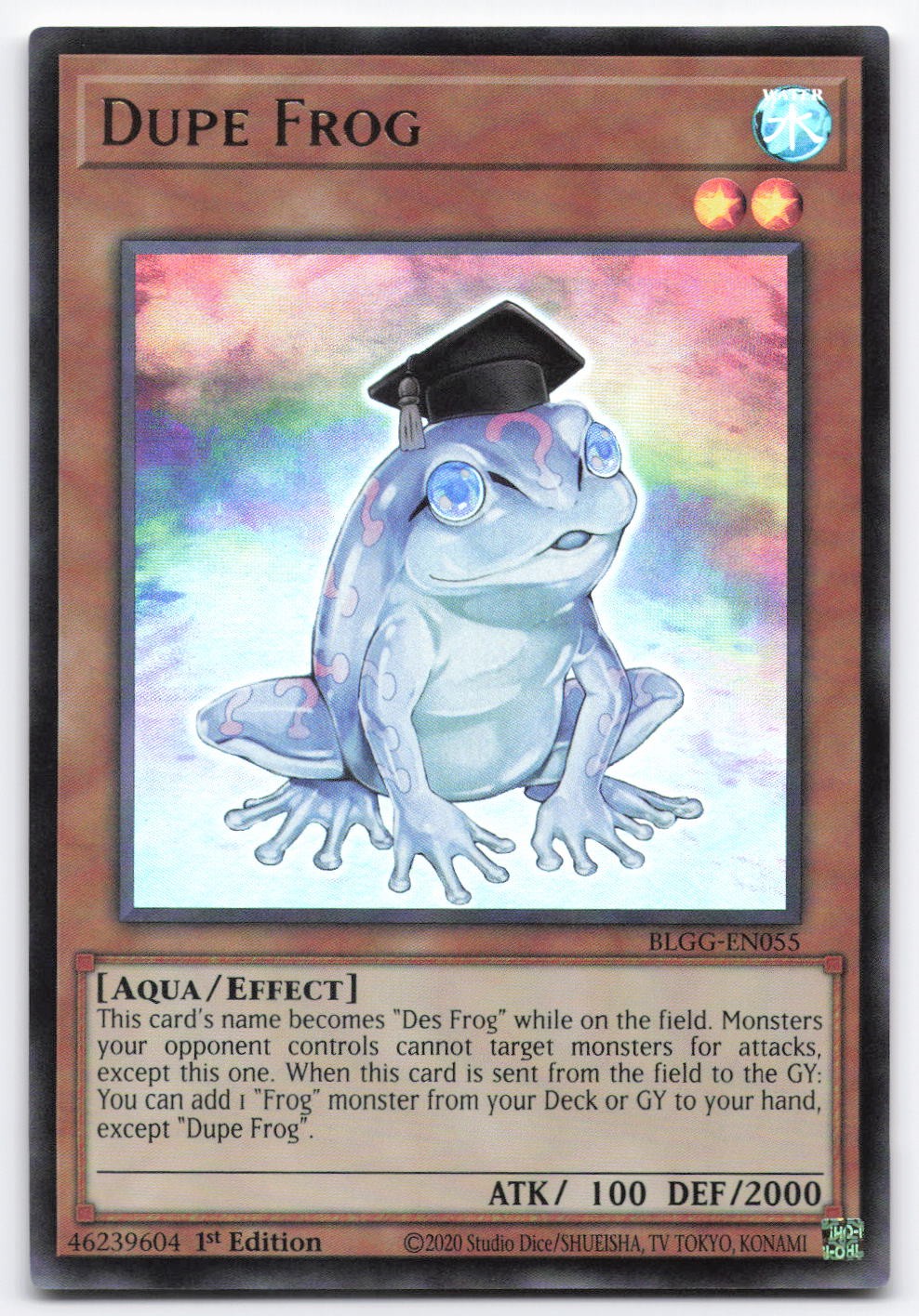 Dupe Frog BLGG-EN055 Ultra Rare Yu-Gi-Oh EN NM