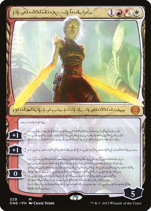 Nahiri, the Unforgiving Foil Phyrexia: All Will Be One 329 NM MTG