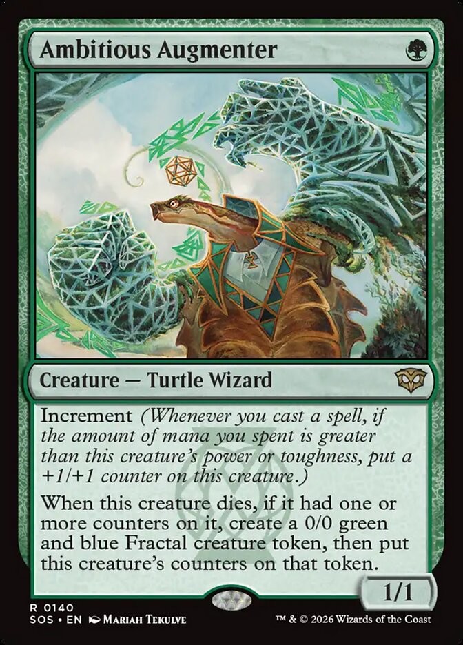 Ambitious Augmenter (140) Secrets of Strixhaven SOS MTG Magic