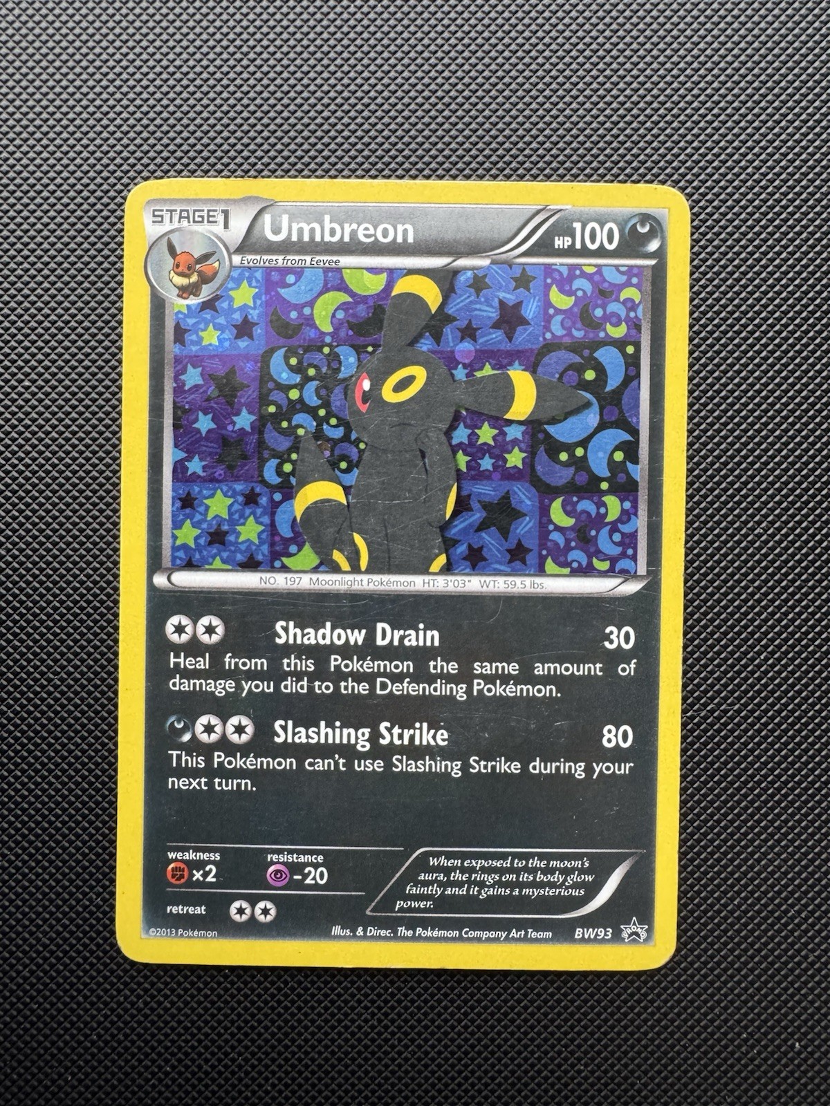 Umbreon BW93 Promo Holo English Pokemon TCG