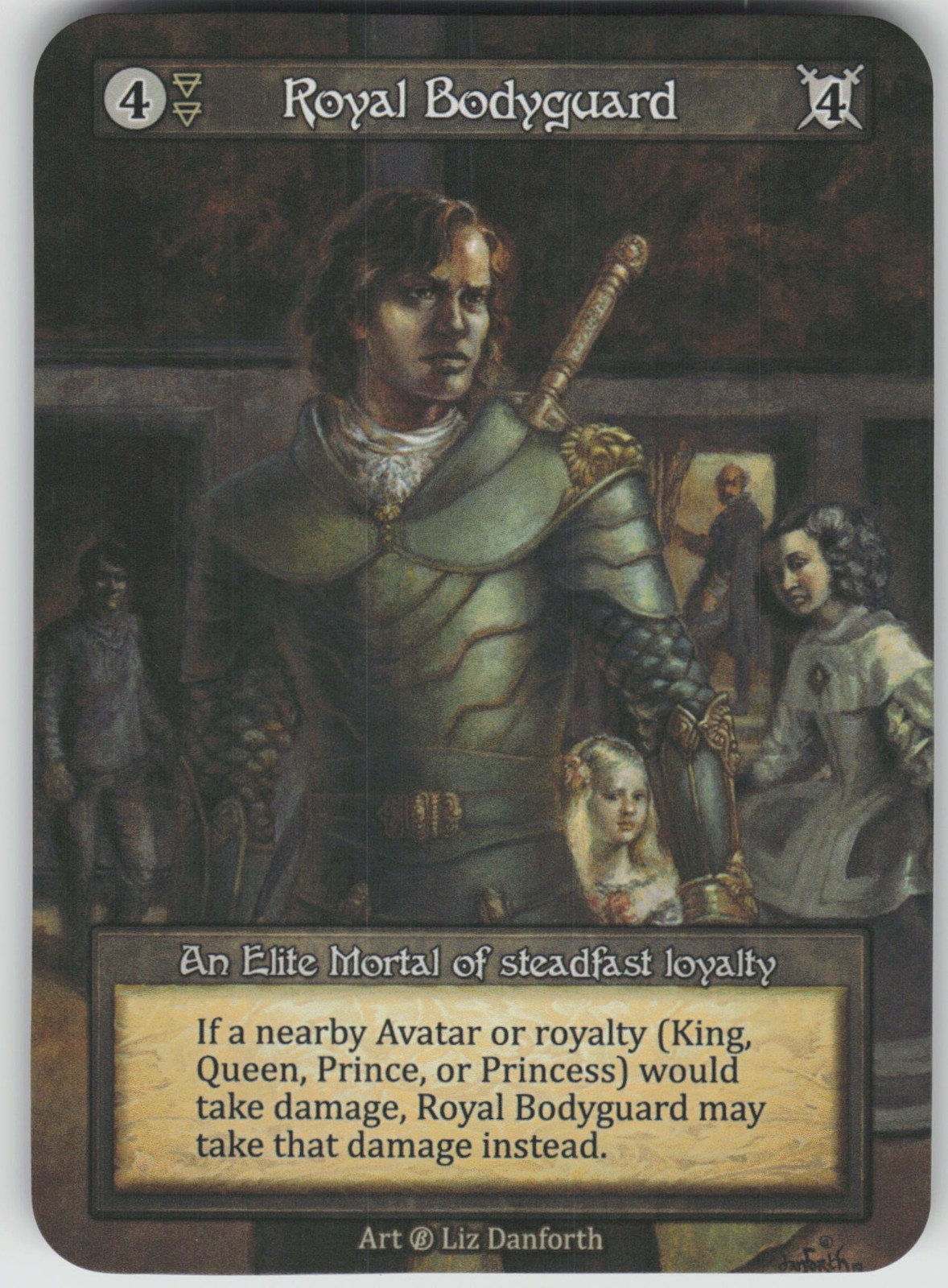Royal Bodyguard – Elite – Beta – Sorcery: Contested Realm Near Mint