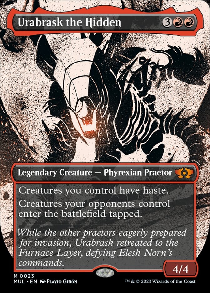MTG Urabrask the Hidden (23/275) March of the Machine Multiverse Legends LP