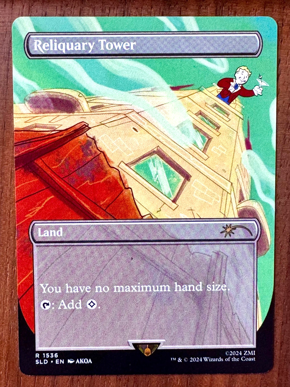 Reliquary Tower (Fallout) [Secret Lair Drop Series] MTG NM Non Foil