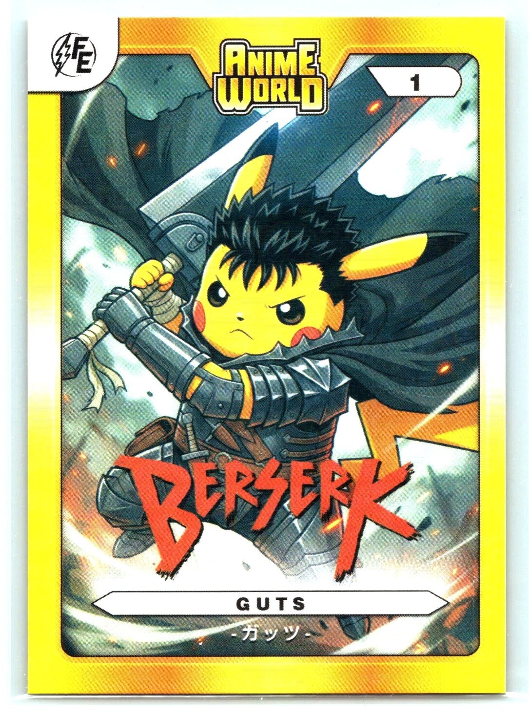 Pikachu Cosplay Anime Pokemon- Select Your Card