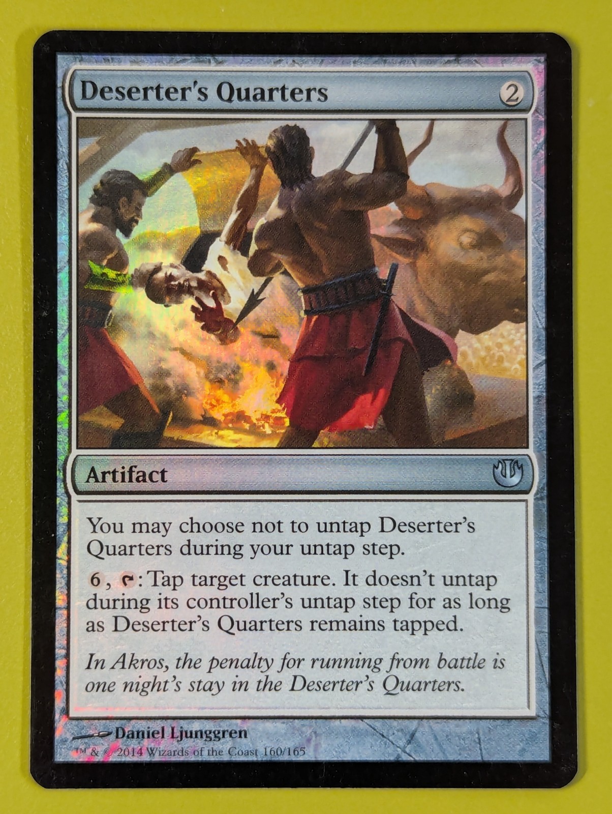 FOIL Deserter’s Quarters x1 Journey into Nyx 1x MTG Magic the Gathering