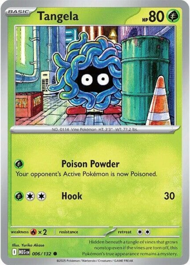 Tangela – 006/132 – Common – Near Mint