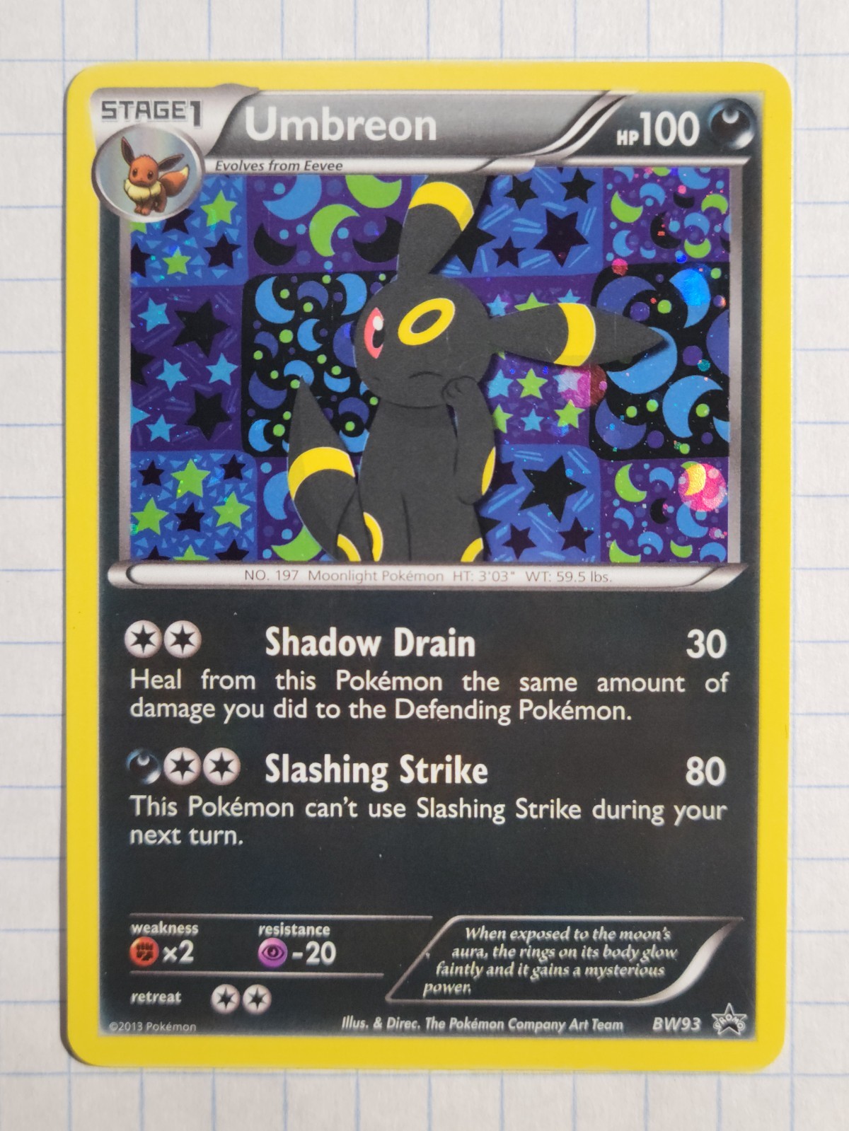 Pokémon Full Eeveelution Set Black & White Promo BW87 – BW94 Holo +XY Sylveon