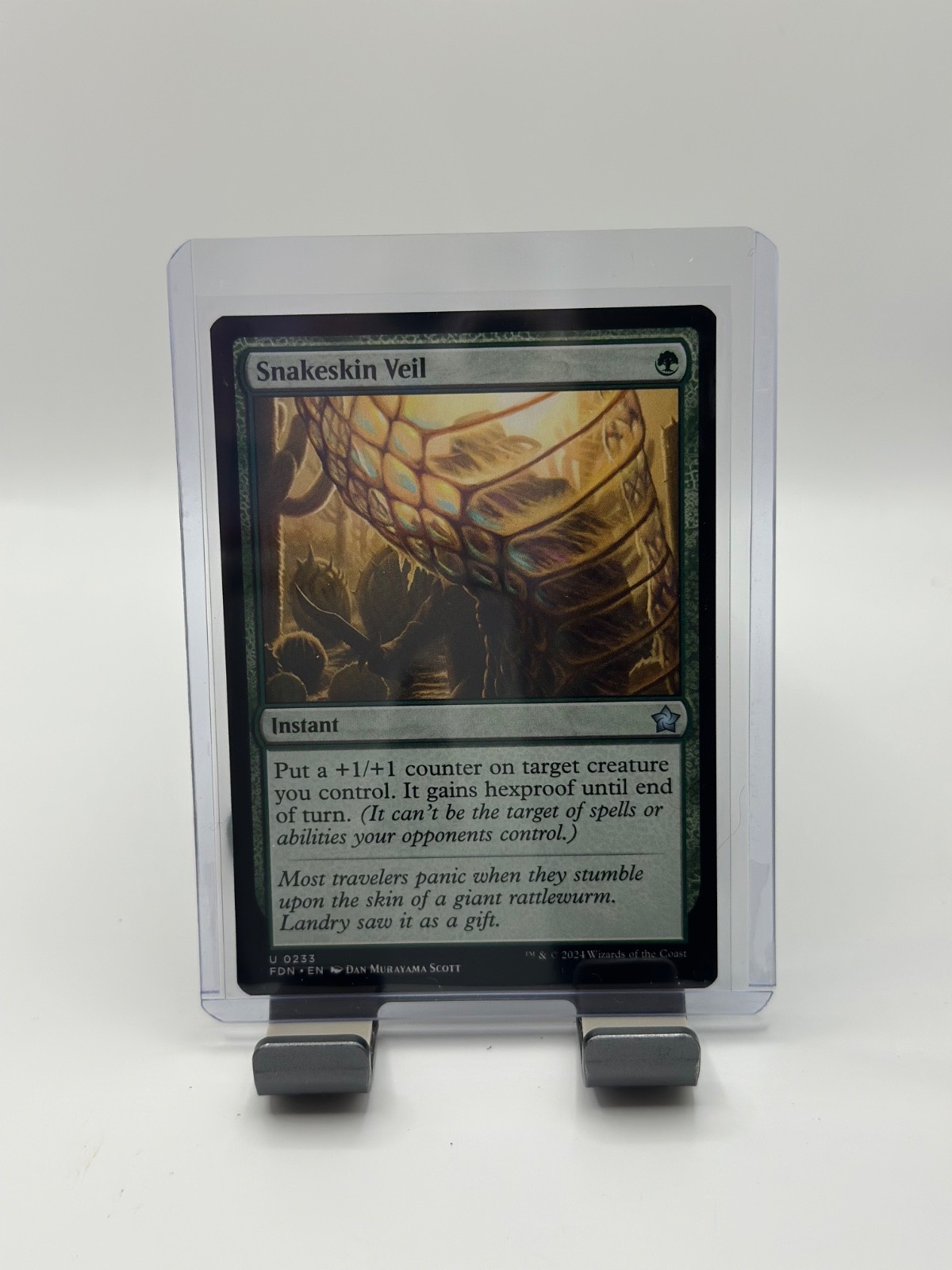 MTG, Snakeskin Veil $3 ORDER MIN 233 Foundations Regular