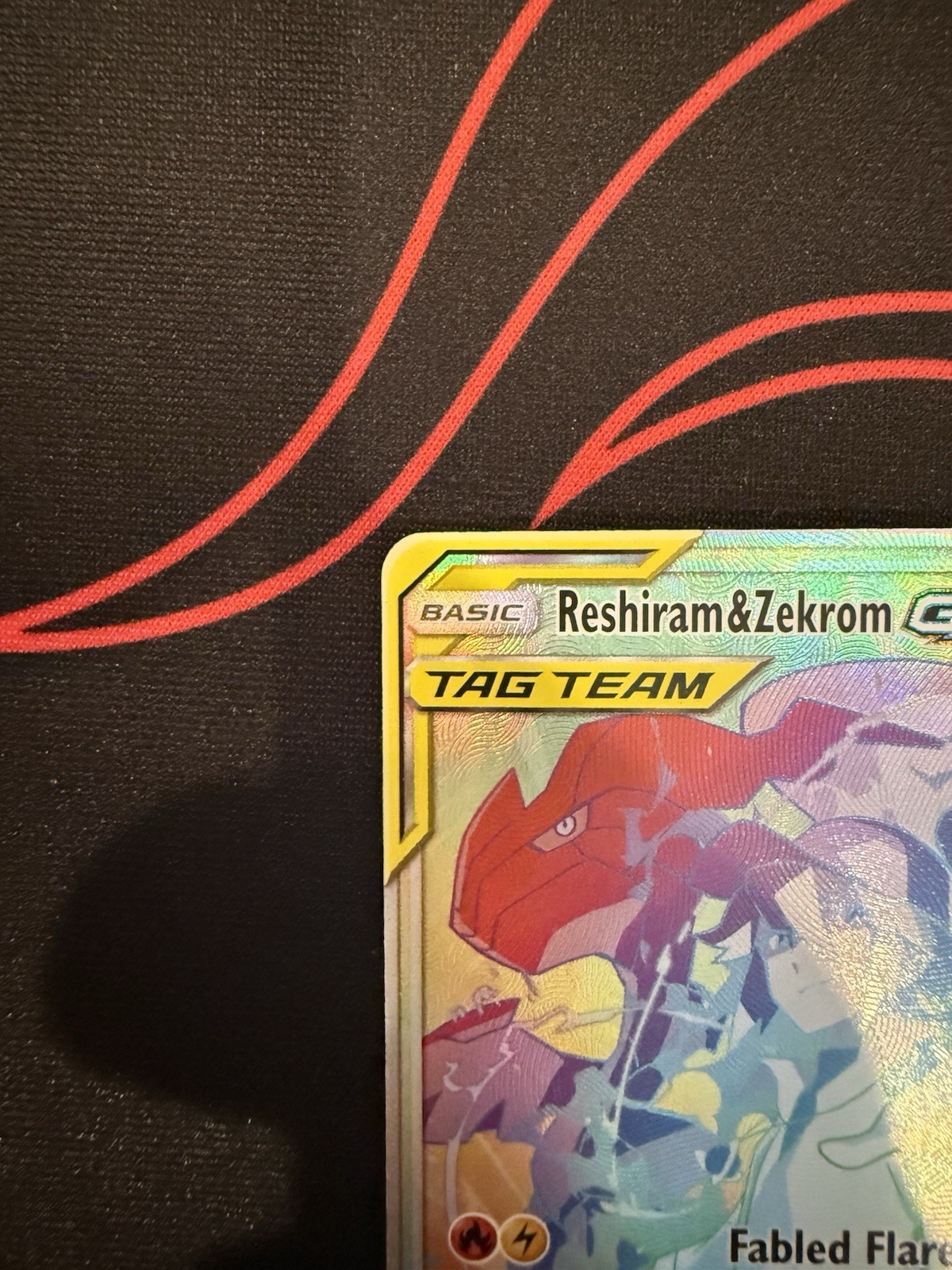 Reshiram & Zekrom GX (Secret) 259/236 Sm-Cosmic Eclipse Holo