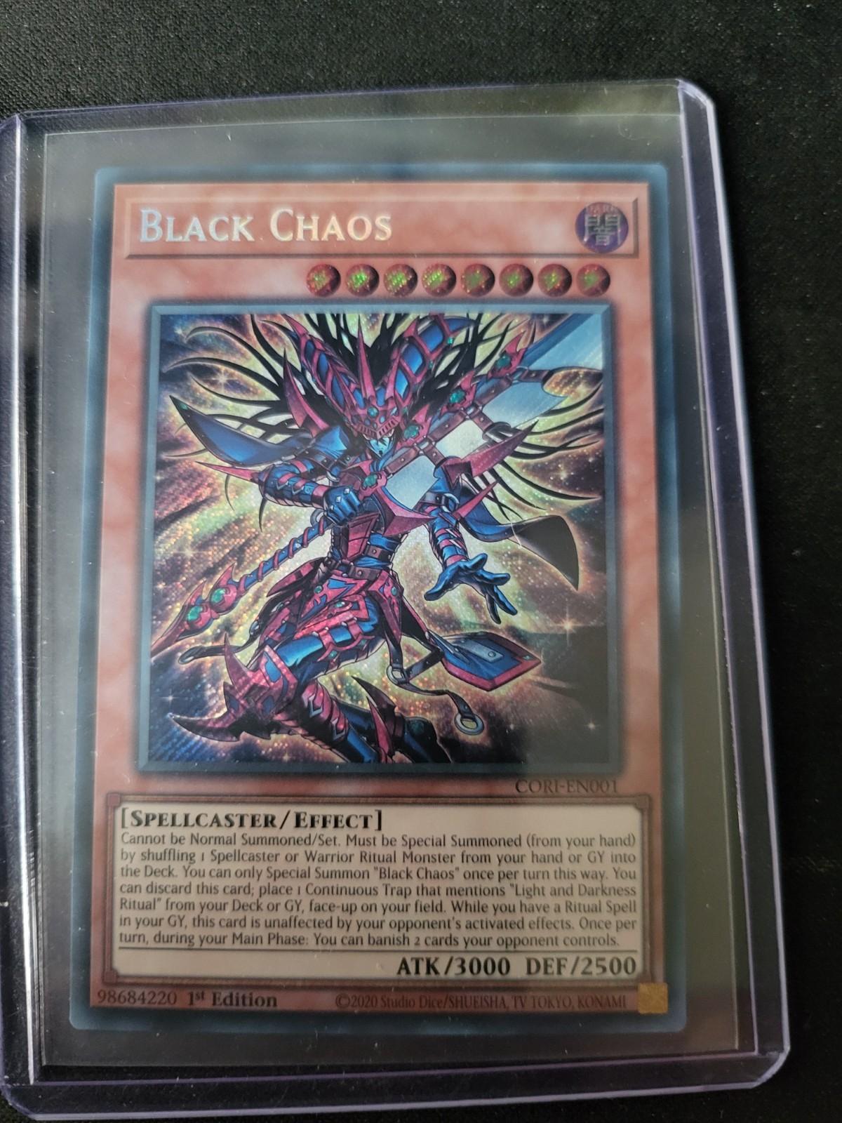 Black Chaos CORI-EN001 Chaos Origins 1st Edition