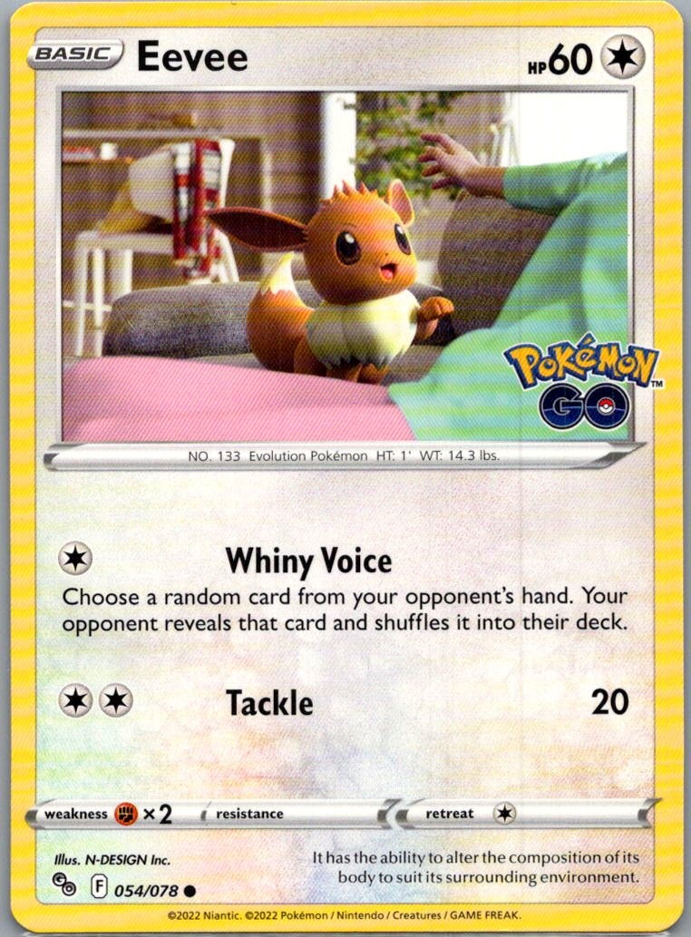 Eevee 054/078 Normal PGO N-DESIGN Inc. LP-NM