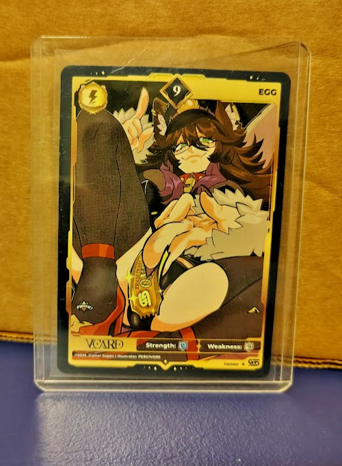 GamerSupps VCard Promo Card – OverEzEggs 9 – Limited Edition Non-Holo Card