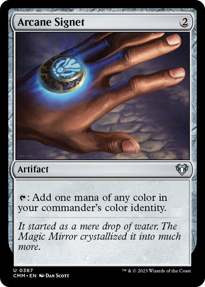 Arcane Signet CMM MTG NM #367