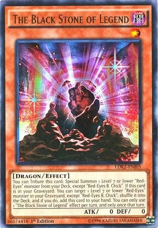 The Black Stone of Legend Unlimited Ultra Rare Legendary Decks II LDK2-ENJ05 NM