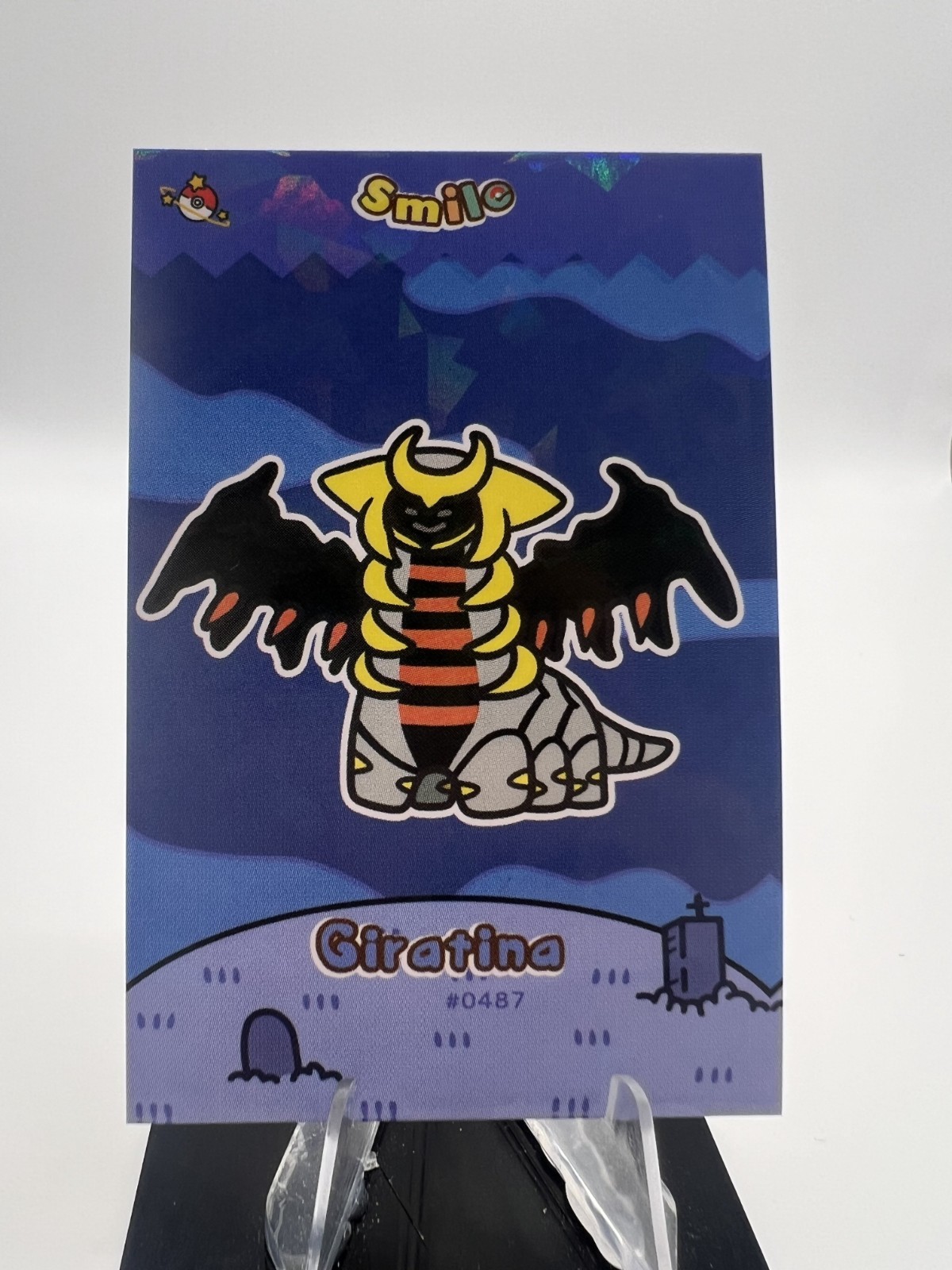 Giratina #487 – Cracked Ice Holo – Smile Card Database- Pokemon