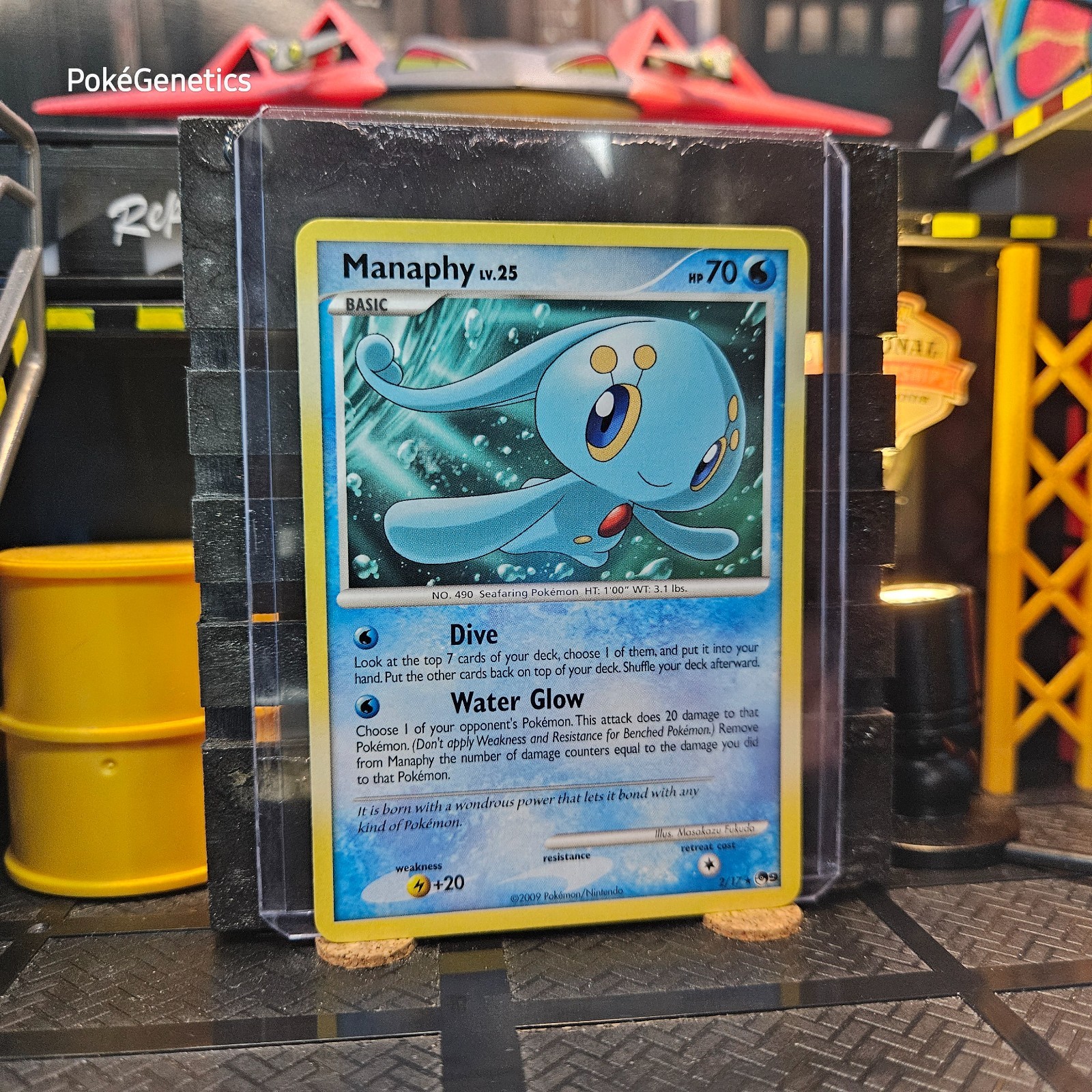 Manaphy POP Series 9 Promo Pokémon TCG 2/17 Rare