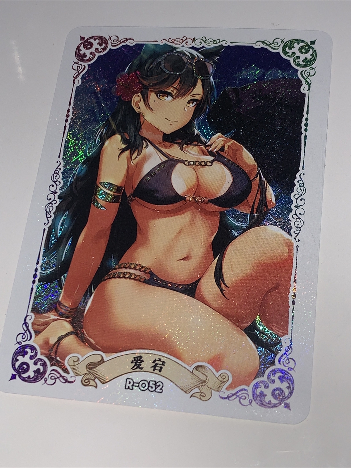 Aisha Underworld Sovereign Goddess Story Sexy Anime Waifu Girl Foil Card Doujin