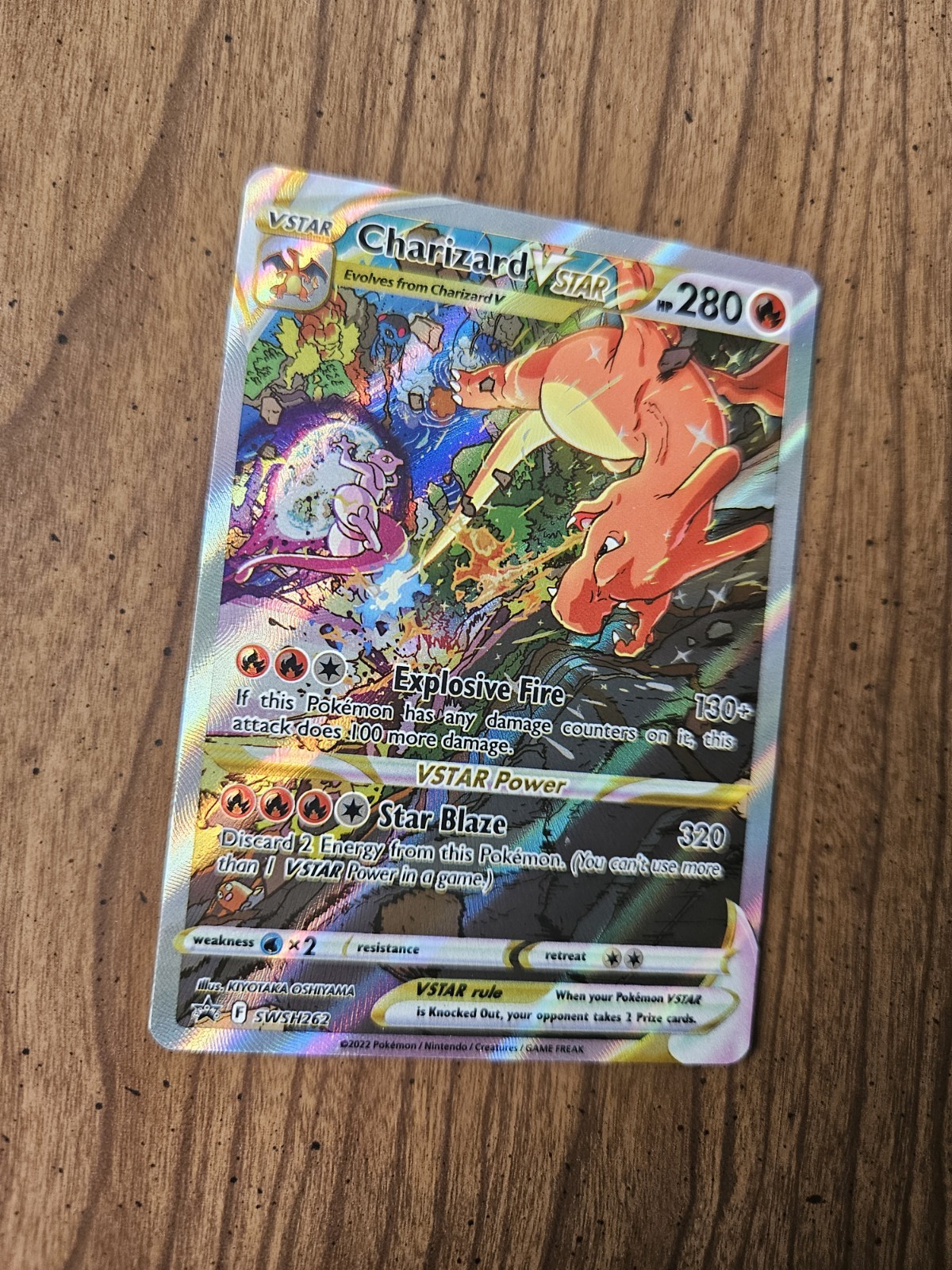 Charizard VSTAR SWSH262 SWSH: Sword & Shield Promo Cards Holo NM