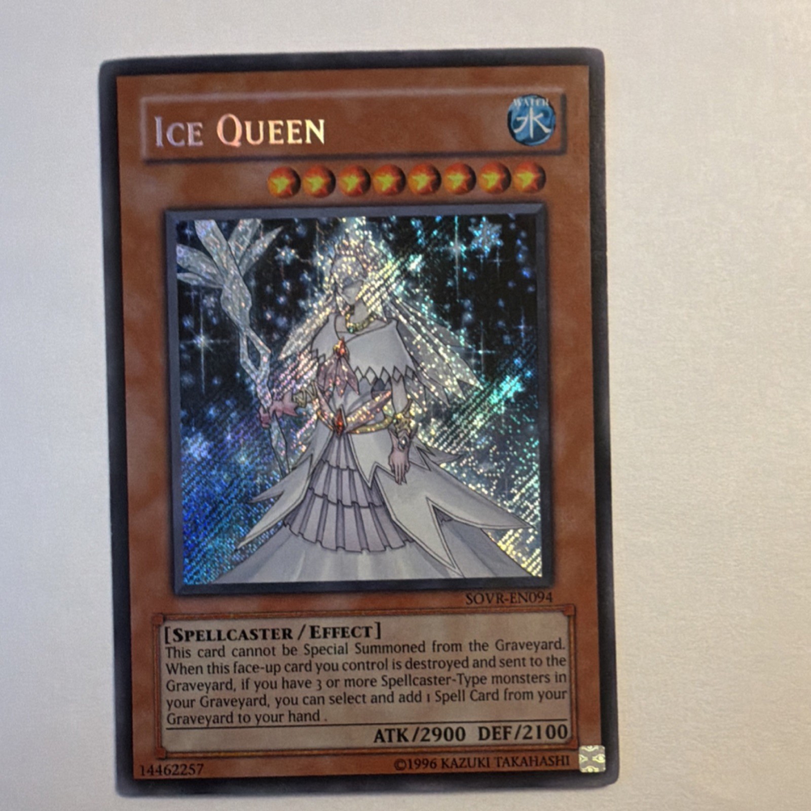 Konami Yu-Gi-Oh! TCG Ice Queen SOVR-EN094 Stardust Overdrive Unlimited Secret
