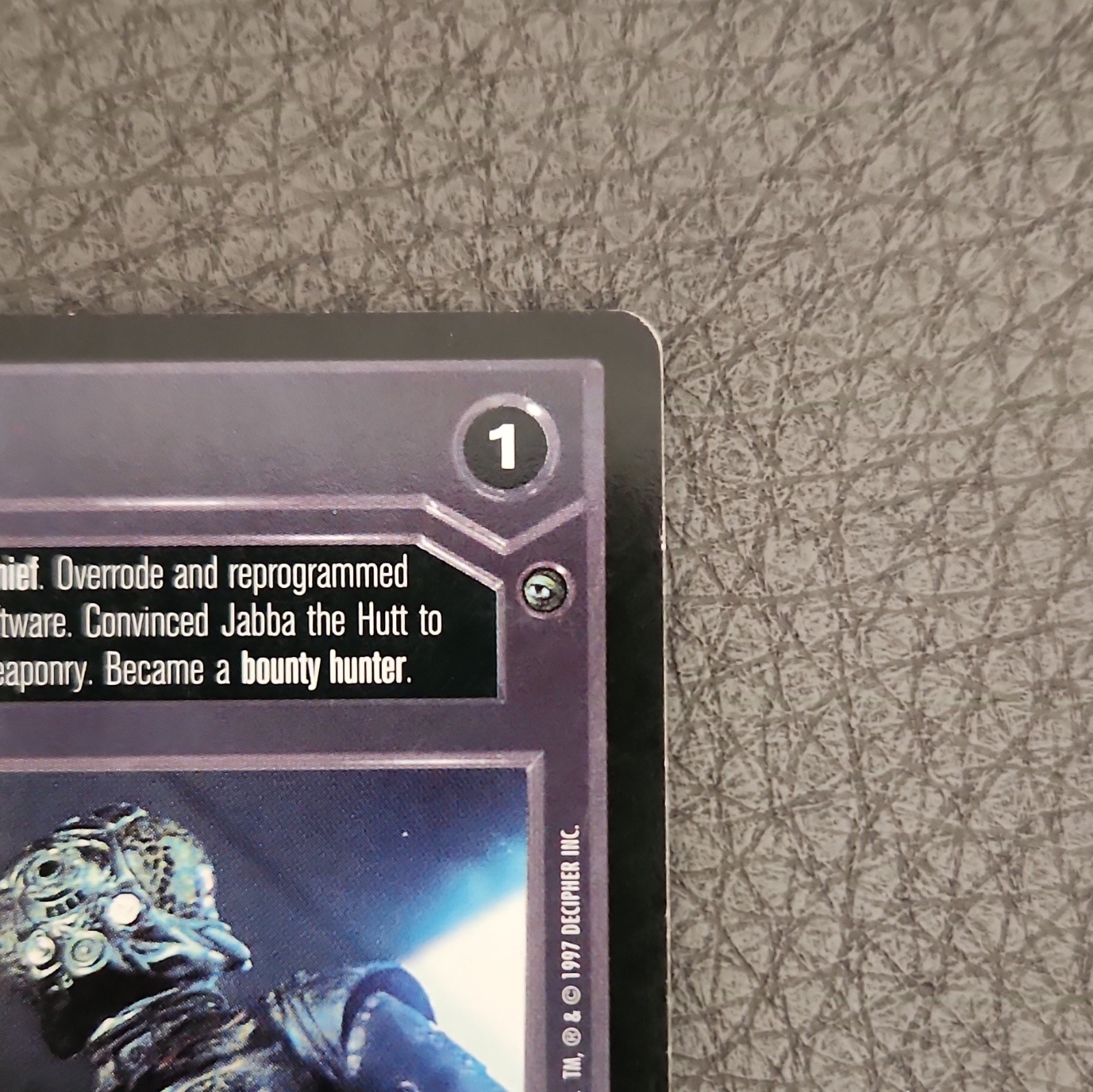 Decipher Star Wars CCG 4-LOM Protocol Droid 1997 English Power 2 Cost 1