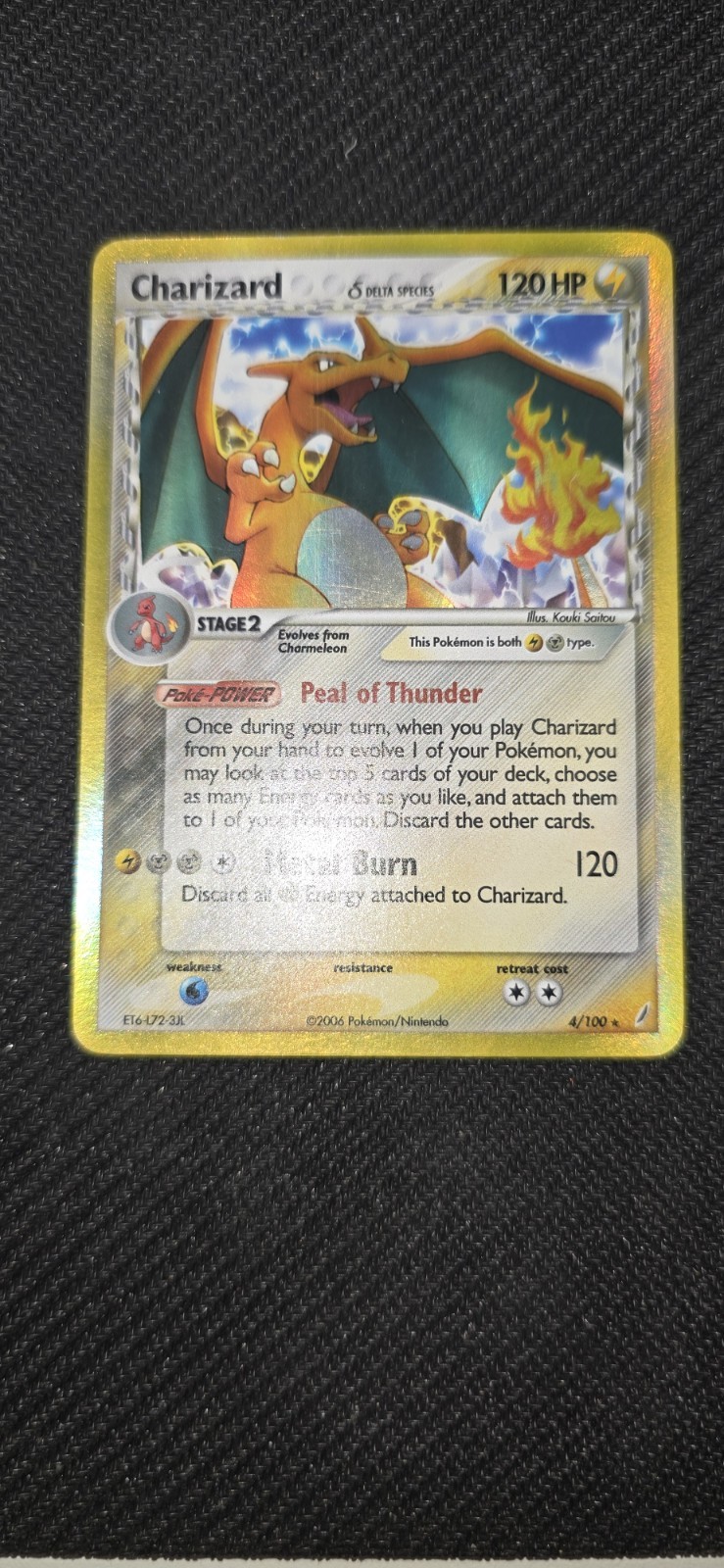 Charizard Delta Species 2006 Crystal Guardians Holo 4/100