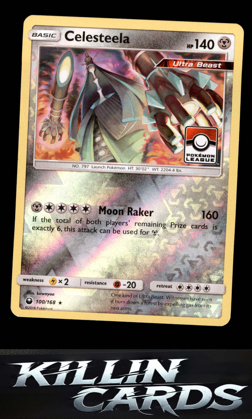 Celesteela – 100/168 (Pokemon League) 100/168 Pokemon Promo League & Championshi