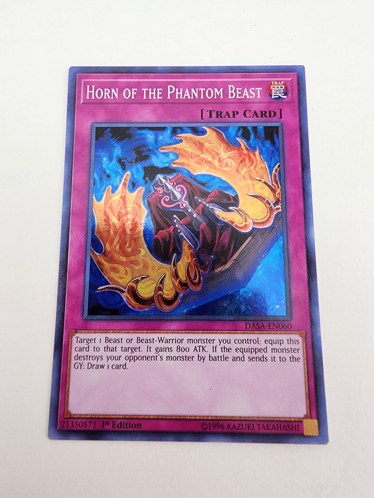 Horn of the Phantom Beast DASA-EN060 Dark Saviors 1st Edition • Foil