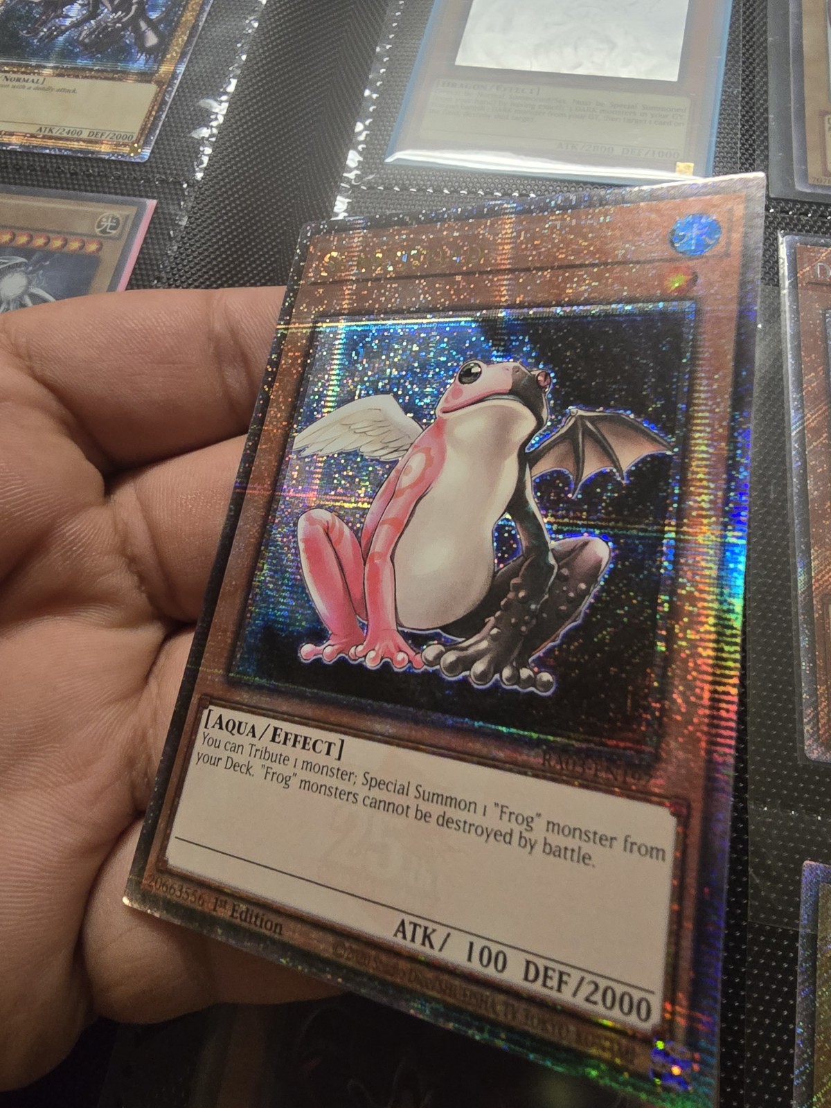 Substitoad (Quarter Century Secret Rare) RA03-EN197 Quarter Century