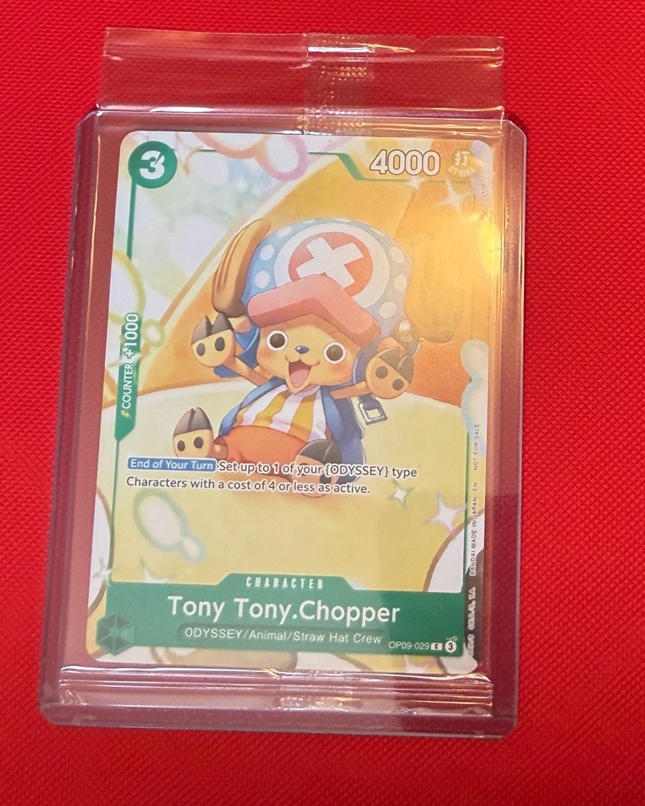 Tony Tony.Chopper OP09-029 One Piece Day 2025 Convention Promo SEALED Anime Expo