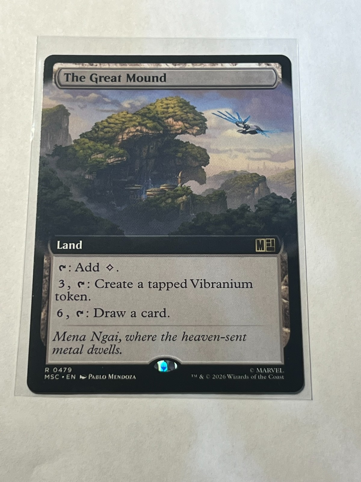 The Great Mound Borderless R 479 (Marvel Super Heroes Commander) MTG Near Mint