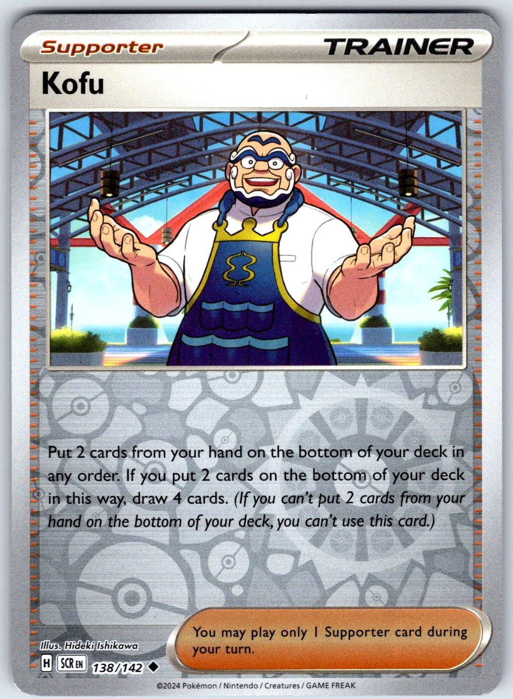 KOFU – Pokemon – Hideki Ishikawa 138/142 Stellar Crown – NM/M