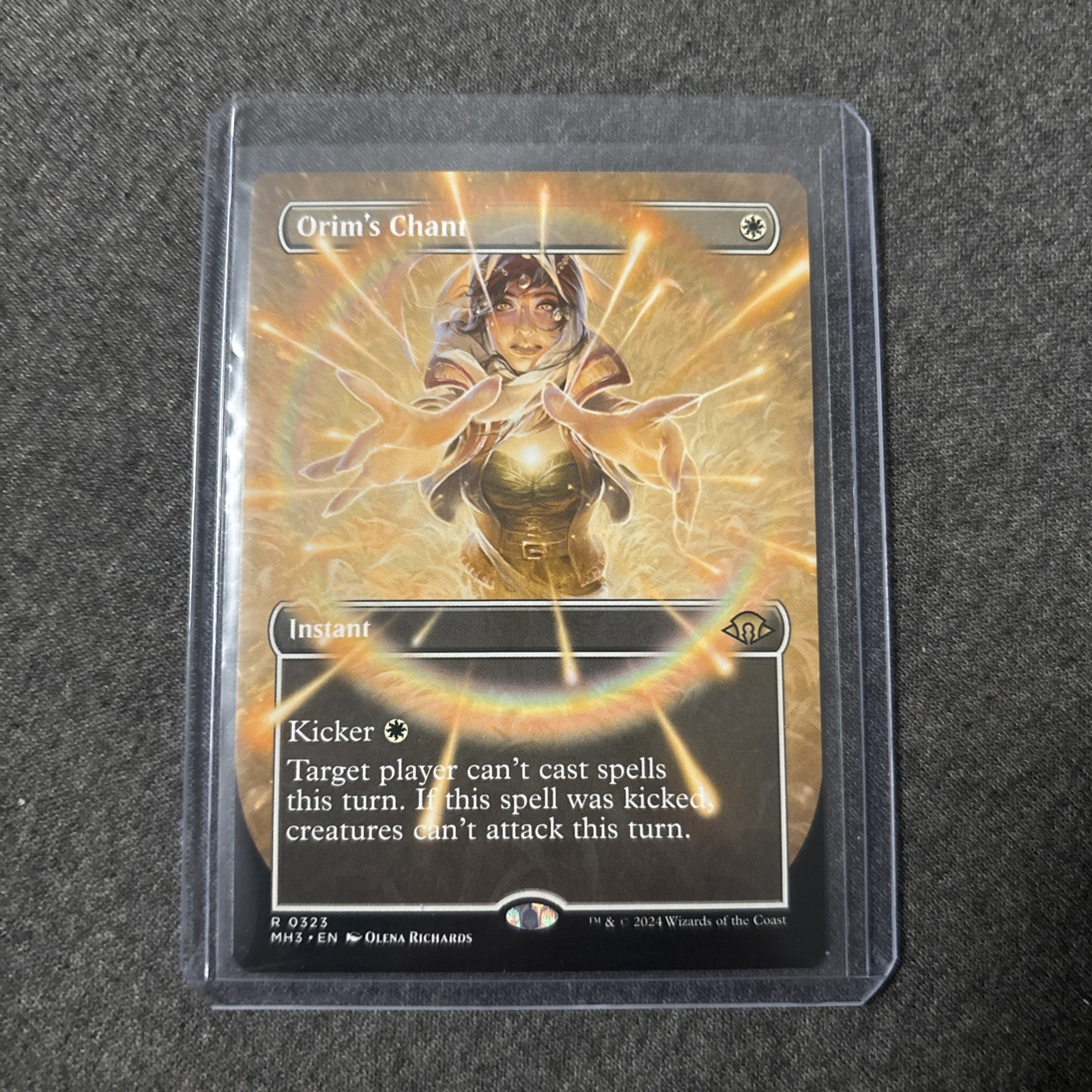 Orim’s Chant (Borderless) Modern Horizons 3 Regular