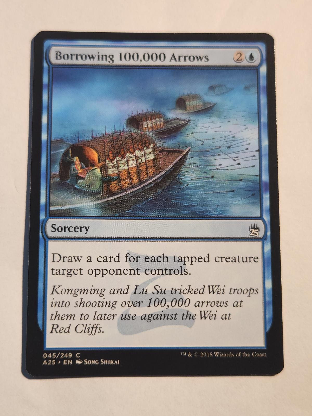 Borrowing 100,000 Arrows 45 Masters 25 Magic: The Gathering Common MP