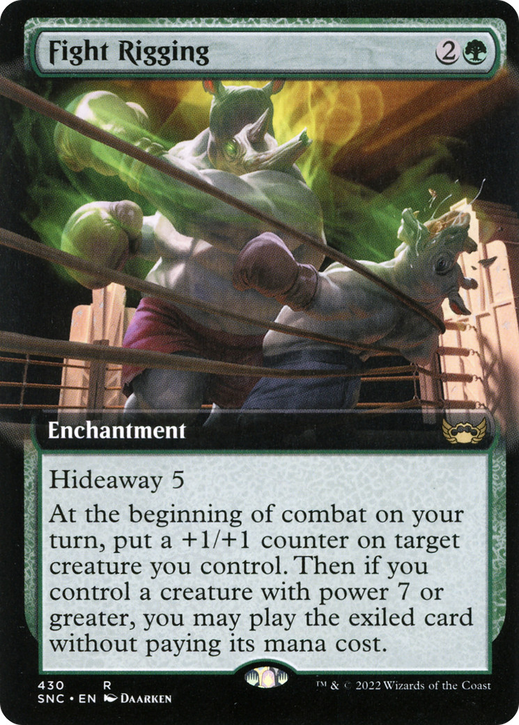 Fight Rigging (REGULAR) x1 – MTG Streets of New Capenna SNC #430
