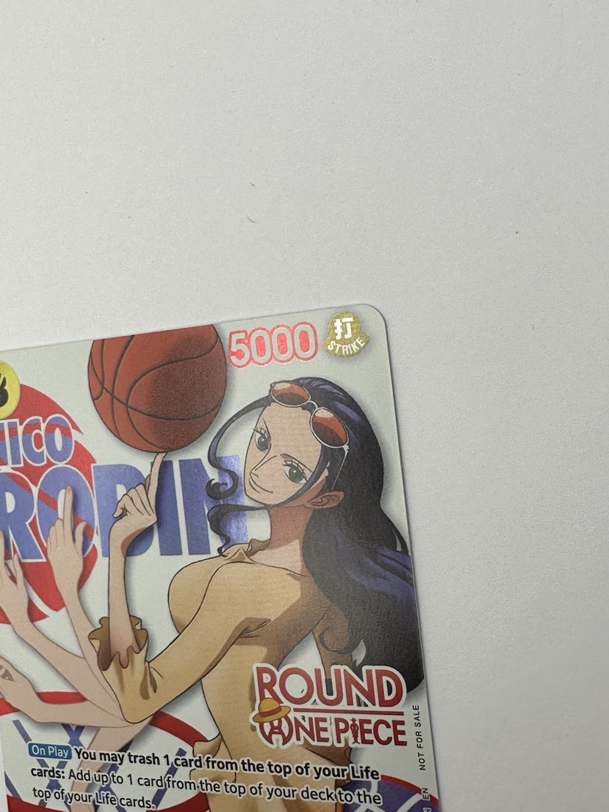 Round 1 x One Piece Nico Robin EB03-054 Promo Card English