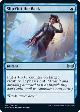 1x Slip Out the Back – Streets of New Capenna – NM – MTG