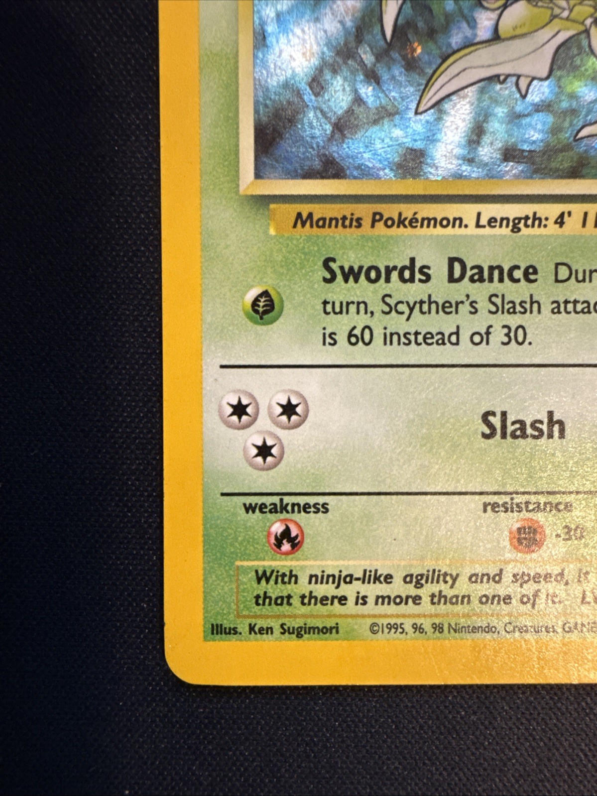 Scyther 017/130 Base Set 2 Holo MP+