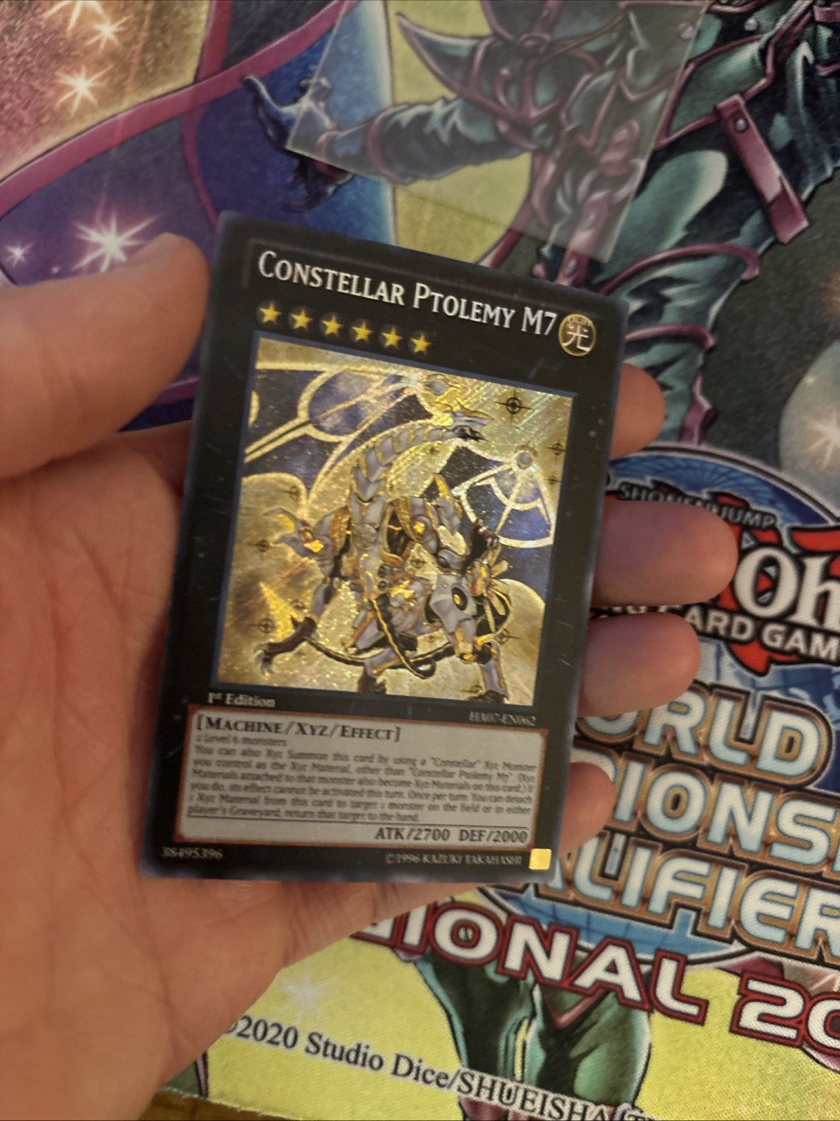 (EY) Yugioh Constellar Ptolemy M7 HA07-EN062 Secret Rare VLP