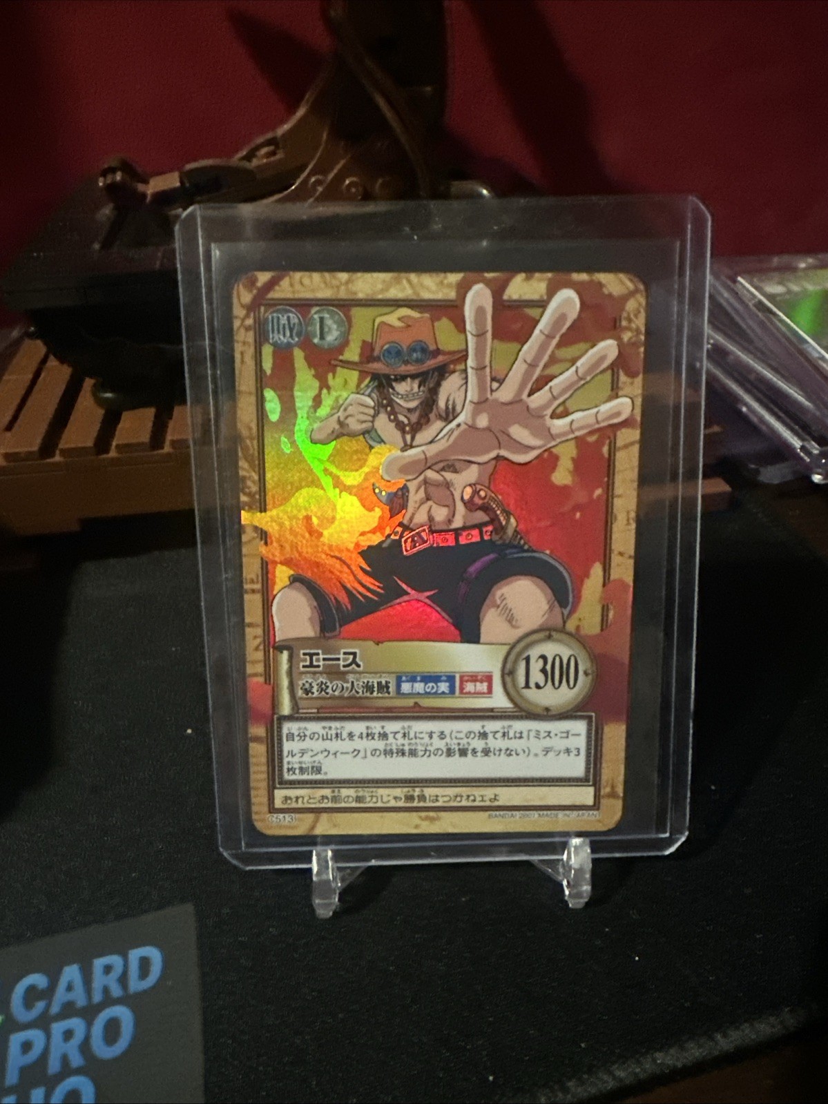 One Piece Carddass Hyper Battle Ace Eiichiro Oda 2001 Series Card Game🔥Rare!!🔥